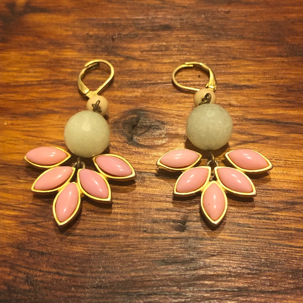 Stone earrings